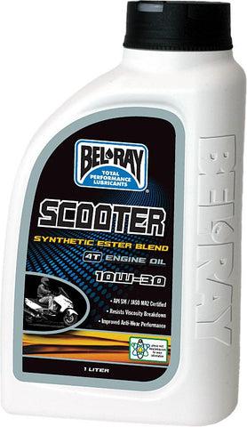 Scooter Synthetic Ester Blend 4t Engine Oil 10w-30 1lt