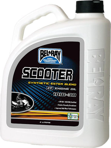 Scooter Synthetic Ester Blend 4t Engine Oil 10w-30 4lt