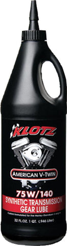 American V-twin Transmission Lubricant 75w-140 32oz