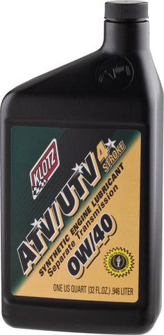 Atv-utv Synthetic Engine Lubricant 0w-40 32oz