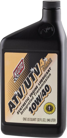 Atv-utv Synthetic Engine Lubricant 10w-40 32oz