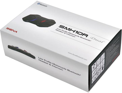 Smh10r Low Profile Bluetooth Headset & Intercom Dual Pack