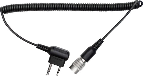 Sr10 2-way Radio Cable Twin Pin Connector