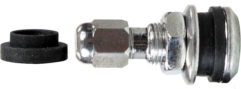 Valve Stems Chrome 4-pk