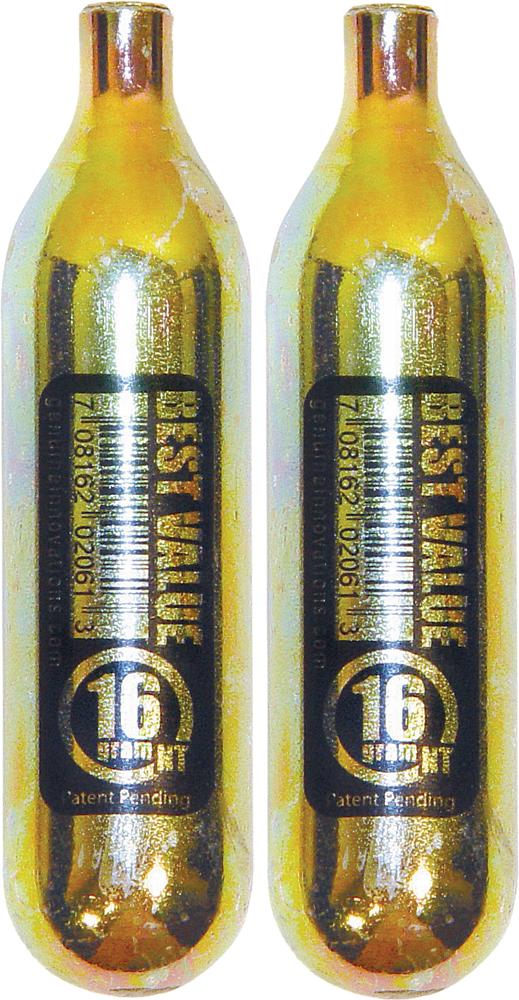 Non-threaded Style Cartridges 16g 2-pk