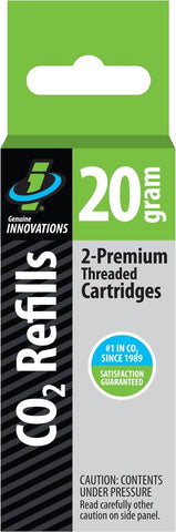 Premium Threaded Cartridges 20g 2-pk