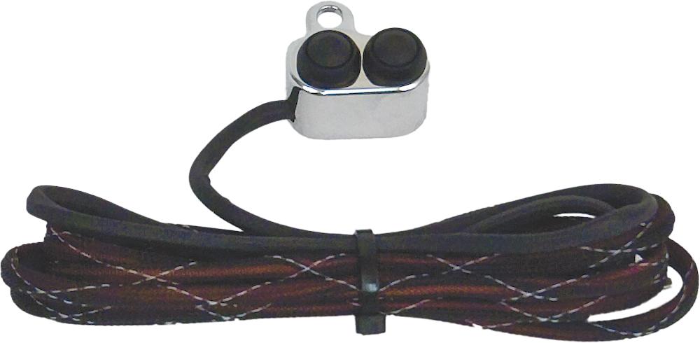 Handlebar-mounted Push-button Switch Control (chrome)