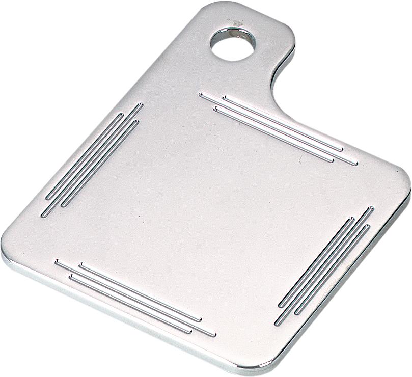 Side Mount Inspection Plate Triple Ball Milled (chrome)
