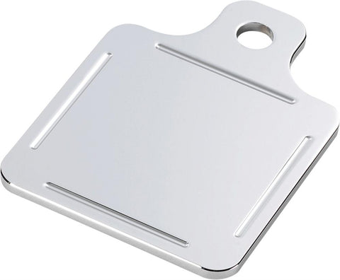 Center Mount Inspection Plate Ball Milled (chrome)