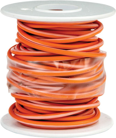 Factory Coded Wire Spool Orange-white 25'