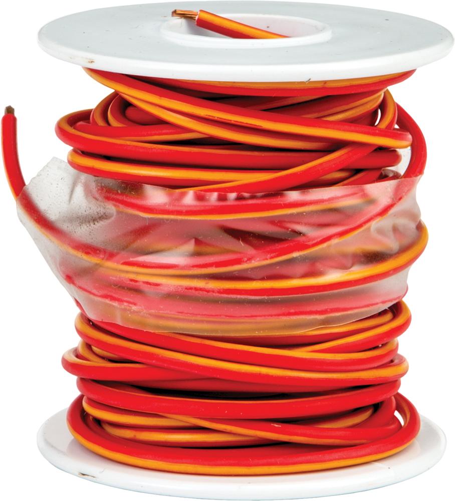 Factory Coded Wire Spool Red-yellow 25'