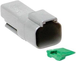 Female Receptor 2-pin (grey)