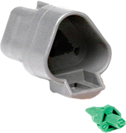 Female Receptor 3-pin (grey)