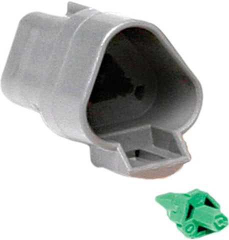 Female Receptor 3-pin (grey)