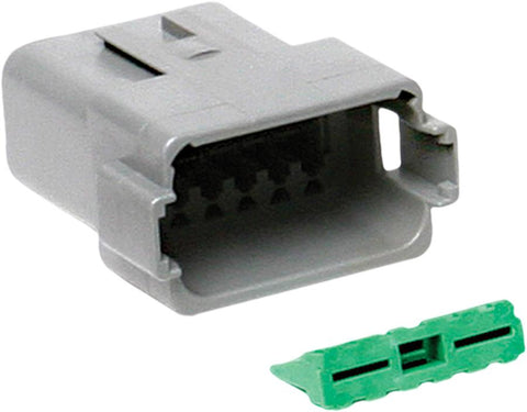 Female Receptor 12-pin (grey)