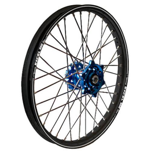Front Wheel Set 1.40x17 Blue H Ub Black Rim