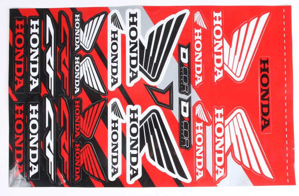 Honda Decal Sheet