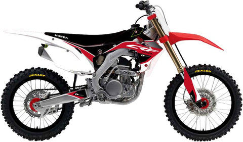 Honda Raceline Graphics Complete Kit (white)