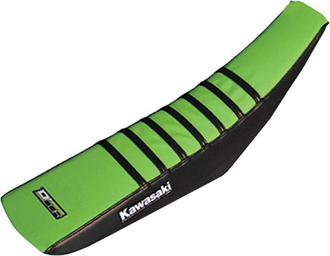 Gripper Seat Cover Factory Kawasaki Replica (black-green)