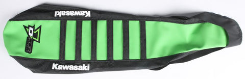 Seat Cover  Blk-grn Blk Ribs K Xf 450 2016