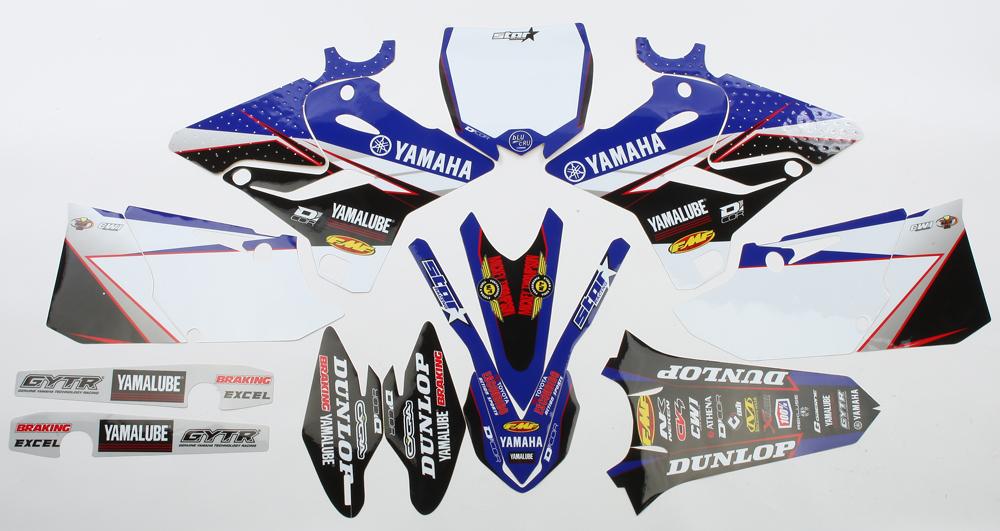 Complete Kit 16 Star Yam Yz 12 5-250 15-16 Wht Bg
