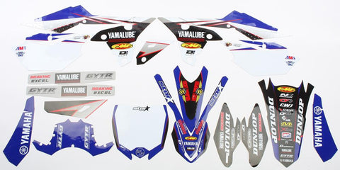 Complete Kit 16 Star Yam Yzf 2 50-450 14-16 Wht Bg