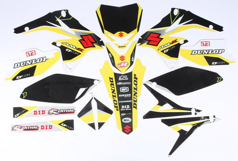 Suzuki Raceline Graphics Complete Kit (black)