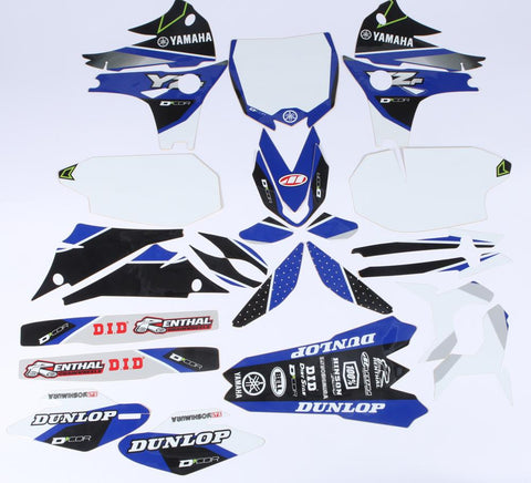 Yamaha Raceline Graphics Complete Kit (white)
