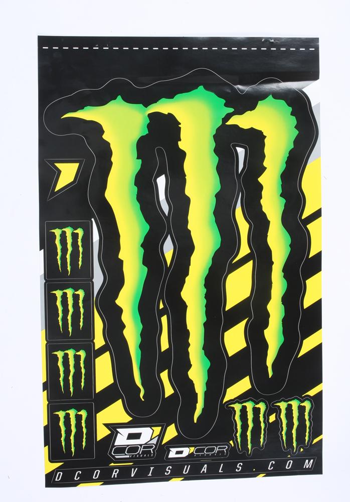 Decal Sheet 4 Mil Monster Claw