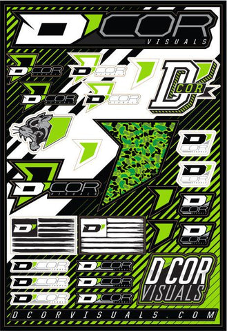 Decal Sheet D'cor 12"x18"