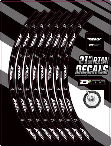 Rim Decals 21" Fly Logo Front