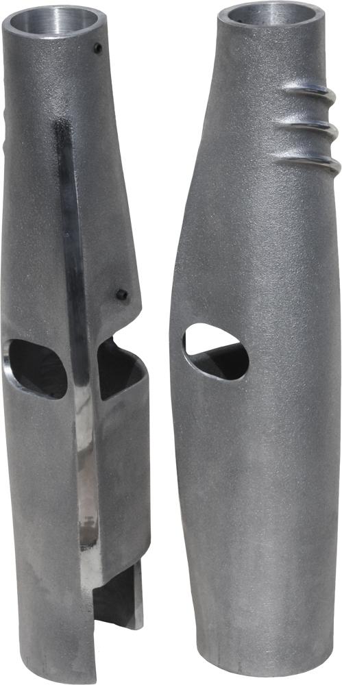 Bombshell Fork Tube Covers 49mm Front Ends Raw