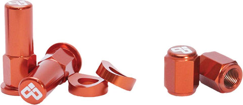 Rim Lock Nut & Valve Cap Kit O Range