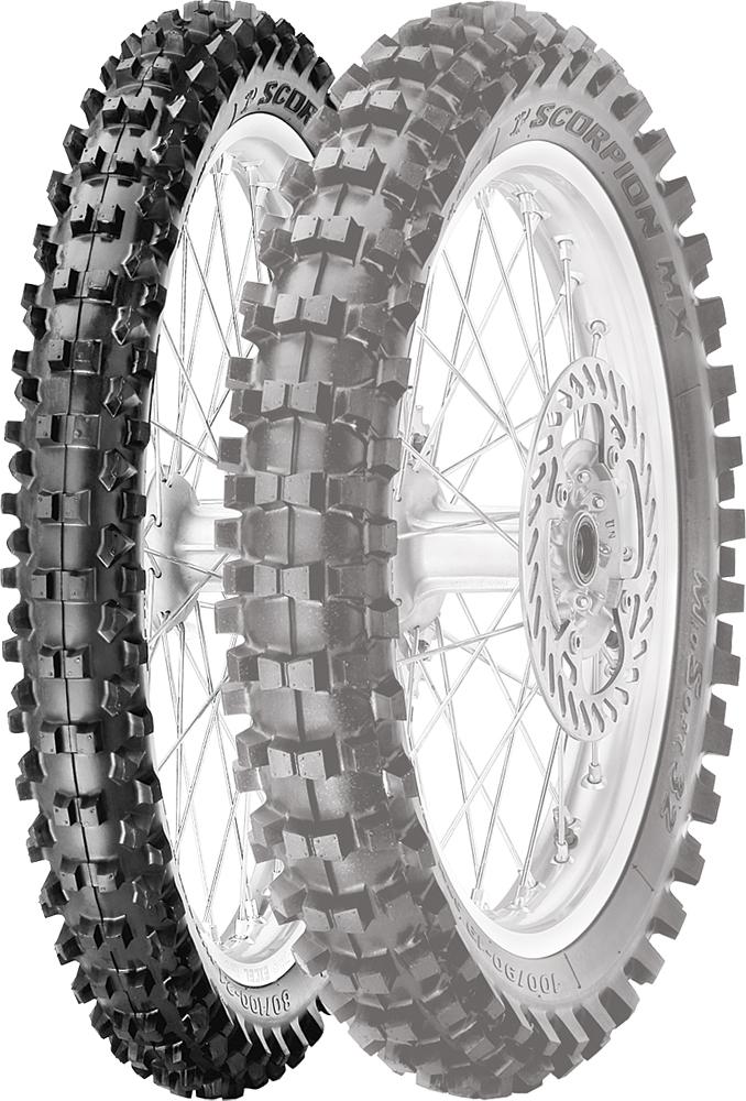 Tire 80-100-21f Mxms Scorpion Mx Midsoft