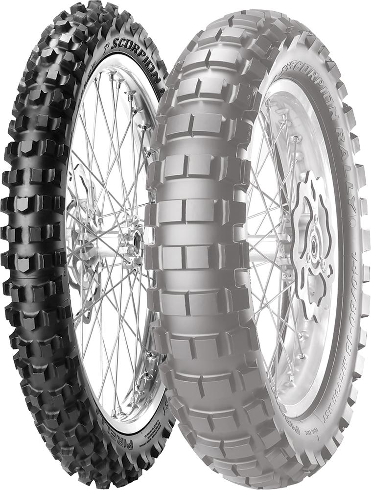 Tire 110-80-19 M-c 59r Tl Scor P Rally F
