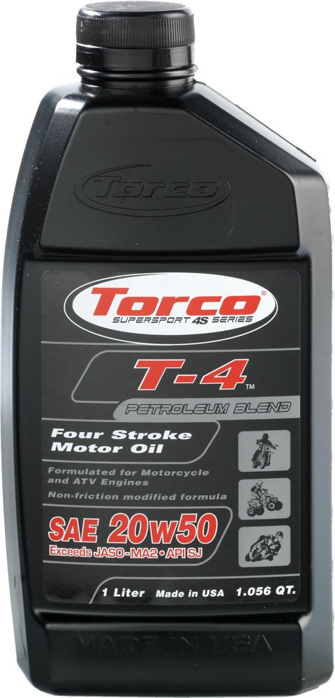 T-4 4-stroke Motor Oil 20w-50 55gal