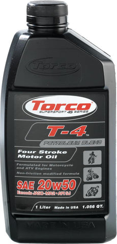 T-4 4-stroke Motor Oil 20w-50 55gal