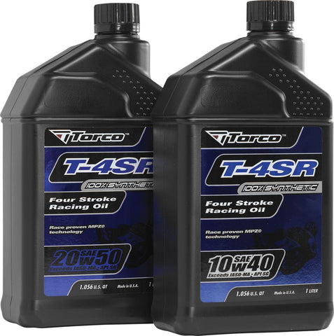 T-4sr 4-stroke Synthetic Racin G Oil 20w-50 Liter