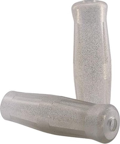 Coke Bottle Jellies Silver Metal Flake 1"x1-1-8"