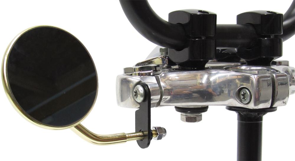 Pinch Bolt Mirror Mount (black)