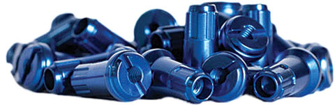 Front Spoke Nipples Blue