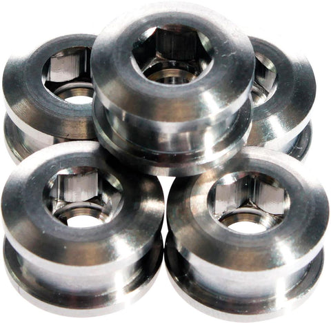 Alloy Chain Ring Bolts 6.5Mm Polished