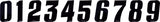 Pro Digit 3" White #9 10/Pk
