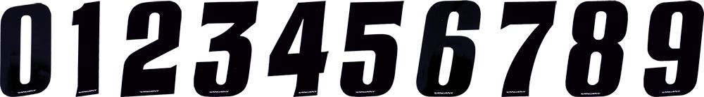 Pro Digit 3" White #9 10/Pk