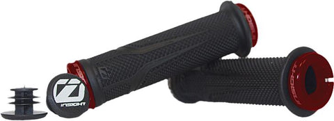 Cogs Lock-On Grips 130Mm Black/Red