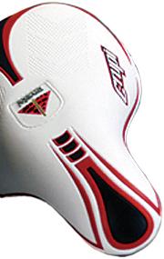Crupi Plush Seat Wht W/Red Piv Otal 2013