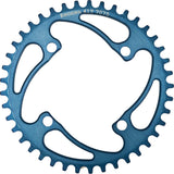 4-Bolt Chainring Polished 46T