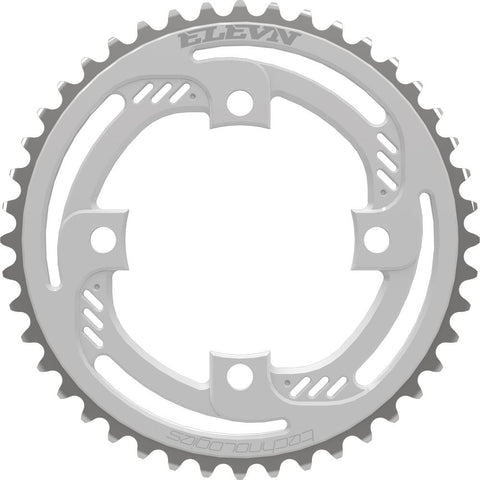4-Bolt Chainring White 45T