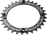 Narrow/Wide Chainring Red 34T