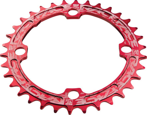 Narrow/Wide Chainring Red 34T